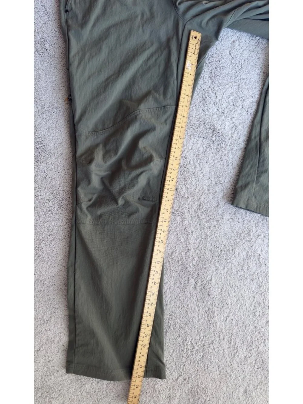 Mountain Hardwear Pants Mens Size 36 Long Nylon Blend Cargo Hiking Outdoors